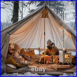 Hot Tent Stove, Camping Wood Stove for Tent, Portable Stainless Steel Wood Burni