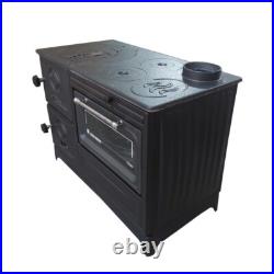Iron Wood Cook Stove with Oven Wood Burning Stove Range Stove