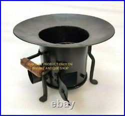 Iron wood Coal burning Kitchen use Antique Style stove Sigri Fire pit Portable