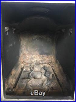 Jotul 602 Classic Cast Iron Wood Burning Stove Green Enamel Rear Flue Exit #34