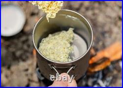 Keith Titanium Ti3070 Nesting Camp Set Plastic-Free Bottle, Mug & Wood Stove Keith Titanium Ti3070 Nesting Camp Set Plastic-Free Bottle, Mug & Wood Stove