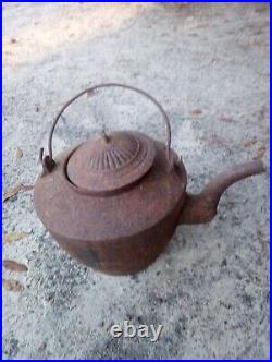 Kettle for wood burning stove antique And Heavy