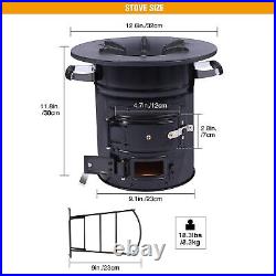 Lineslife Rocket Stove Wood Burning Portable for Backpacking, Charcoal Camping S