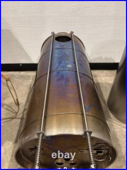 LiteOutdoors large and small titanium stove and chimney