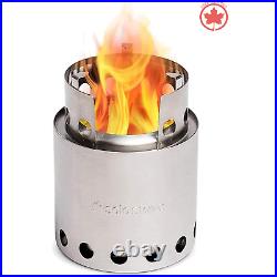 Lite Portable Camping and Hiking Stove Efficient Wood Burning and Low Smoke