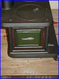 Little Cod Antique Cast Iron Nautical Stove Smaller Sample Size