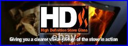 Log Fire Stoves Replacement Stove Glass-all Models-made To Measure Available