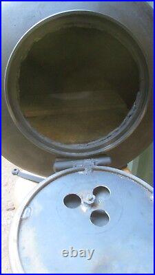 MINI SMALL WOOD STOVE knee high (free shipping west of colorado. East add $50)