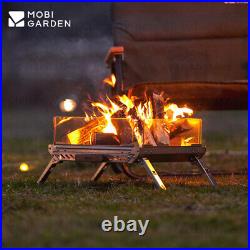 MOBI GARDEN Burning Fire Platform Outdoor Camping Stove Firewood Bonfire Rack