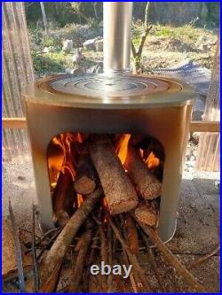 Made in Japan Honma Square Kamado Cooking Stove Wood Stove Wood Fireplace