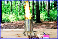 Mastiff Gears GIGA High BTU Output Portable Stove Wood Burning Camping Stove wi