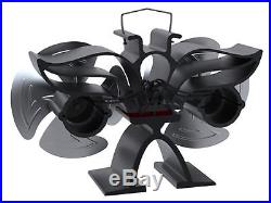 Mini 2018 Heat Powered Stove Fan By EcoFlow For Log Burner New Mini 8 Blade Fan