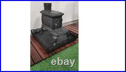 Mini cast iron stove, stove for camping, tent and caravan