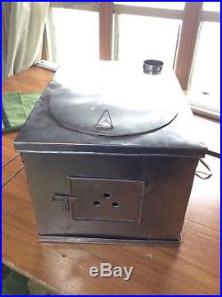 Mongolian wood burning stove. Mongolian Chimney stove folded, portable stove