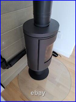 Moroso 6148 B Wood Burning Stove Includes Venting Pipe & Moroso Loop Fire Tools