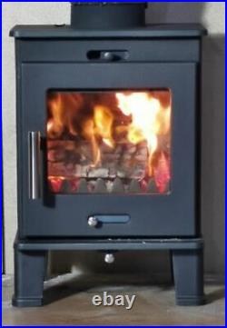 Multi Fuel Wood Burning Stove EN Certified Wood Burner Fireplace 4.2KW Stove