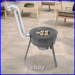 Multi-function Wood Burning Stove Portable Charcoal Camping Cooker for Outdoor