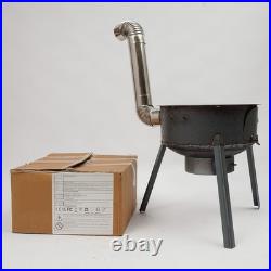 Multi-function Wood Burning Stove Portable Charcoal Camping Cooker for Outdoor