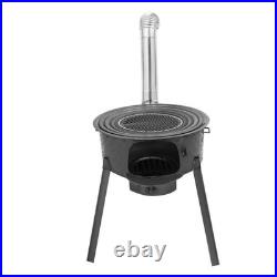 Multifunction Wood Burning Stove, Portable Charcoal Stove, Camping Stove