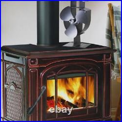 Multifunctional Eco Stove Fan Reliable 5V USB Wood Burning Fireplace Equipment