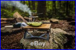 NCamp Compact Wood Burning Stove & Prep Surface Bundle Camping/Backpacking/BBQ