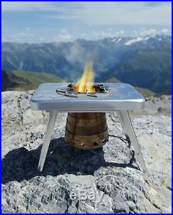 NCamp Wood Burning Camping Stove, Portable and Compact Made for Backpacking C