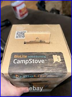 NEW BioLite Wood Burning CampStove USB Charge Camp/Camping Cook System Stove