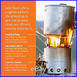 NEW Premium Quality Stove Solo Pot Combo Lightweight Woodburning Cooking System
