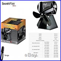NEW SmartFan SFM Mini Fan with Twin Fan for Self-Cooling for Wood Burning Stoves