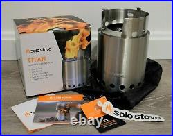 NEW Solo Stove CAMPFIRE & TITAN Bundle Compact Wood Burning Camp Stoves