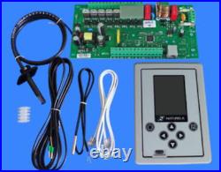 Naturela wood pellet burner controller, central heating, boiler, DIY