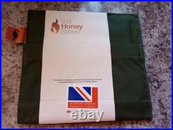 New The honey stove Portable Stainless Steel camping Wood Stove Burner UK made