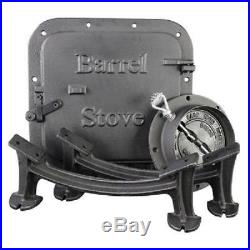 New Us Stove Bsk1000 Wood Burning Regular Stove Barrel Stove Kit 1204544