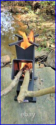 New new? 2way COMBUSTION? Rocket Stove wood burning portable Stove
