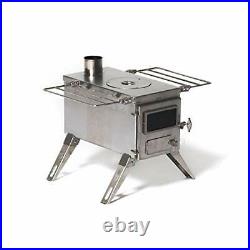 Nomad Medium Tent Stove Tiny Portable Wood Burning Stove for Tents