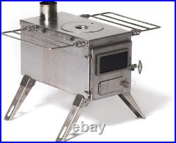 Nomad Medium Tent Stove Tiny Portable Wood Burning Stove for Tents, Shelters