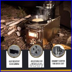OneTigris Tiger Roar Tent Stove, Portable Wood Burning for Winter Camping Huntin OneTigris Tiger Roar Tent Stove, Portable Wood Burning for Winter Camping Huntin