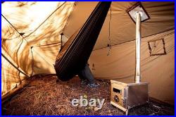 OneTigris Tiger Roar Tent Stove, Portable Wood Burning for Winter Camping Huntin OneTigris Tiger Roar Tent Stove, Portable Wood Burning for Winter Camping Huntin