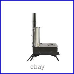 Outbacker Portable Wood Burning Stove & Water Heater Package