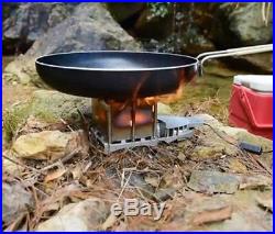 Outdoor Camping Picnic Foldable Wood Burning Stove Firewood BBQ Grill