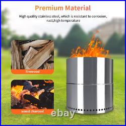 Outdoor Camping Tent Stoves Fire Pit Tent Stove Bonfire Wood Burning For BBQ