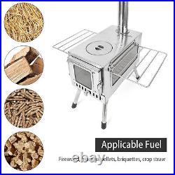 Outdoor Camping Wood-burning Stove Stainless Steel Foldable Tent Wood Stove DY Outdoor Camping Wood-burning Stove Stainless Steel Foldable Tent Wood Stove DY