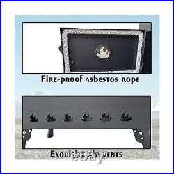 Outdoor Foldable Camping Stove Wood, Portable Wood Burning Stove with Chimney Outdoor Foldable Camping Stove Wood, Portable Wood Burning Stove with Chimney