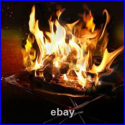 Outdoor Portable Folding Wood Burning BBQ Stove Fire Low Weight Heating Furnace
