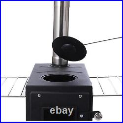 Outdoor Portable Tent Camping Wood Burning Stove with Pipe For Tent Cooking Outdoor Portable Tent Camping Wood Burning Stove with Pipe For Tent Cooking