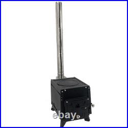 Outdoor Portable Wood Burning Stove Heating Burner Stove Portable Hot Tent Stove