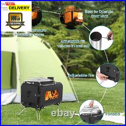 Outdoor Portable Wood Stove, Tent Stove, Wood Burning Stove for Camping, Cast I Outdoor Portable Wood Stove, Tent Stove, Wood Burning Stove for Camping, Cast I