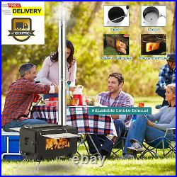 Outdoor Portable Wood Stove, Tent Stove, Wood Burning Stove for Camping, Cast I Outdoor Portable Wood Stove, Tent Stove, Wood Burning Stove for Camping, Cast I