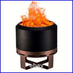 Outdoor Smokeless Fire Pit Stove for Camping Bonfire Wood Burning Fire Place Outdoor Smokeless Fire Pit Stove for Camping Bonfire Wood Burning Fire Place