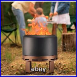 Outdoor Smokeless Fire Pit Stove for Camping Bonfire Wood Burning Fire Place Outdoor Smokeless Fire Pit Stove for Camping Bonfire Wood Burning Fire Place